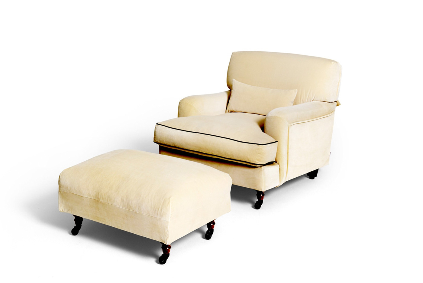 De Padova "Raffles" Armchair + Ottoman