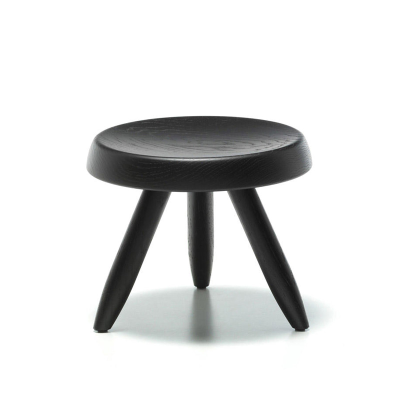 Cassina "524 Tabouret Berger" Oak Black